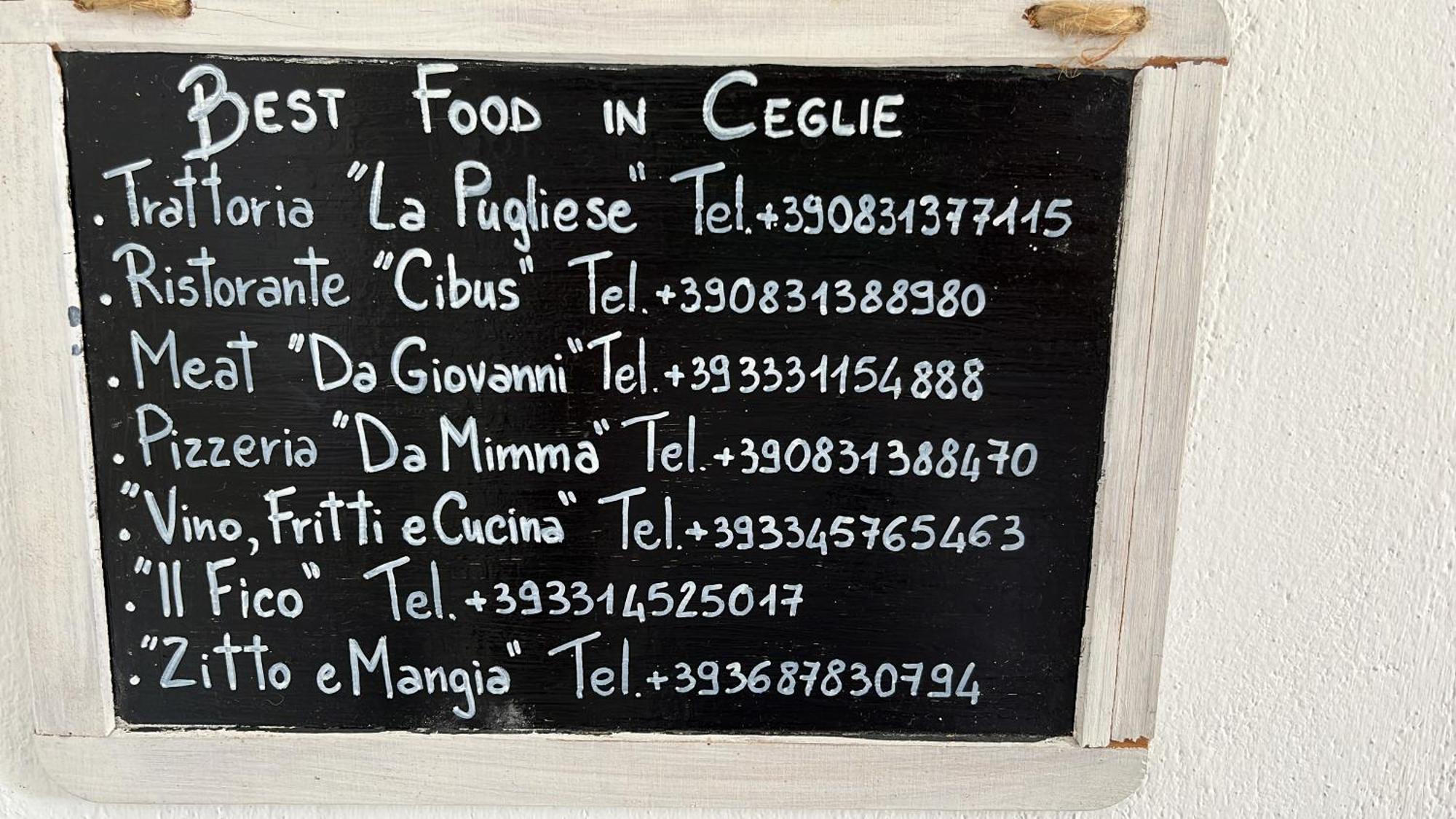 I Trulli Di Alice Vila Ceglie Messapica Exterior foto